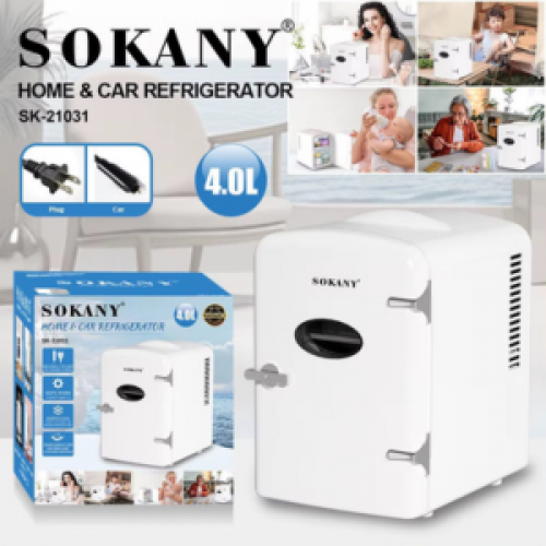 MINI NEVERA PORTÁTIL DE 4 LITROS MARCA SOKANY