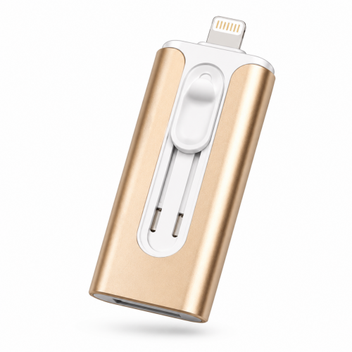 Memoria USB inteligente 3 en 1 para celulares - 256 GB