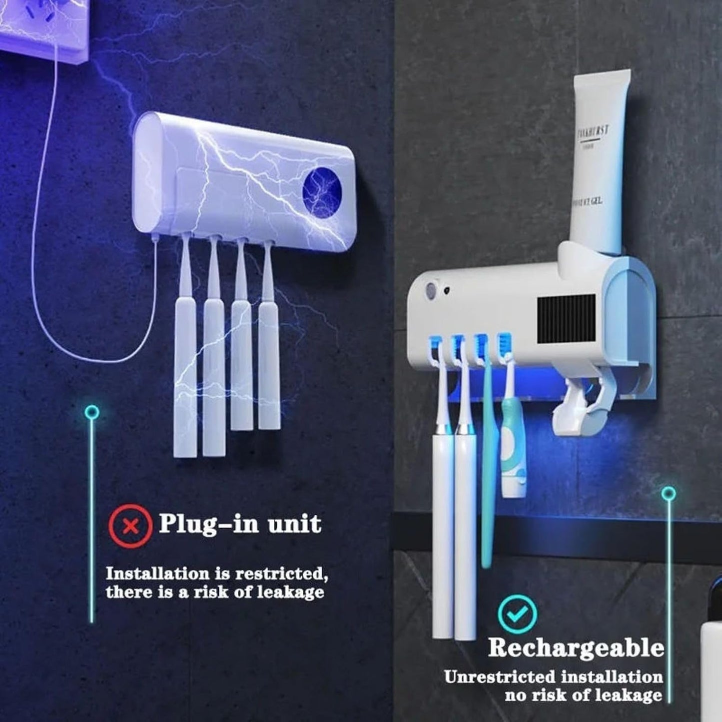 Esterilizador de cepillos de diente