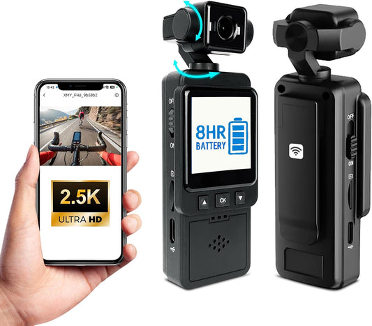 Camara de Accion 4K Portatil