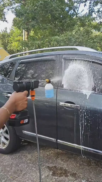 Hidrolavadora de 2 baterías 48w